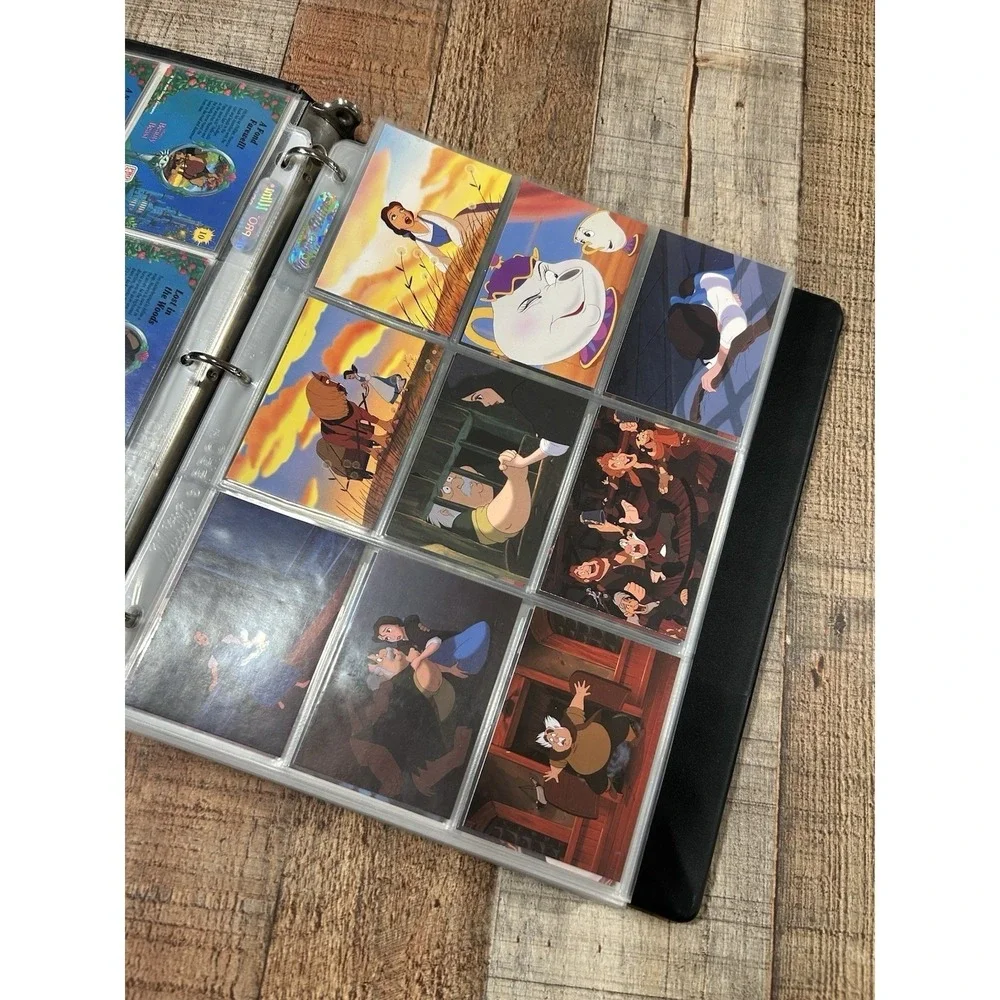 1992 Pro Set Disney Beauty and the Beast Trading Cards Complete Base Set Binder